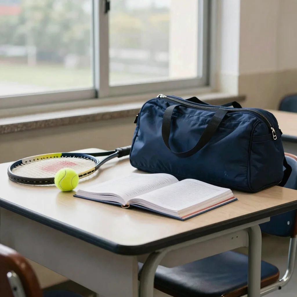 Balancing a Master’s and D1 Tennis